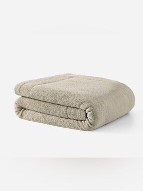 Sunday Citizen Snug Comforter Twin/Twin XL Taupe $285 Retail